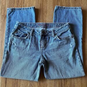 Aeropostale Vtg Low Rise Cropped Jeans Size 3/4
